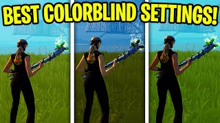 Which ColorBlind Mode Is The Best In Fortnite Chapter 3 [upl. by Gnouhp]