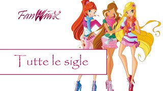 Winx Club Tutte Le Sigle [upl. by Alrep]