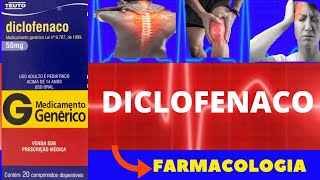 DICLOFENACO  PARA QUE SERVE COMO TOMAR COMO FUNCIONA EFEITOS COLATERAIS  FARMACOLOGIA [upl. by Anirbys700]