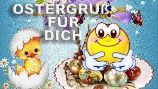 OSTERGRUß für dich  LUSTIGES OSTERN VIDEO für WhatsApp zum verschicken [upl. by Saber]