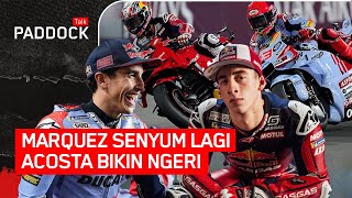 MARQUEZ SENYUM LAGI ACOSTA BIKIN NGERI QatarGP [upl. by Aney]