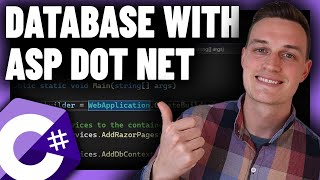 CREATE and CONNECT DATABASES in ASPNET [upl. by Valoniah946]