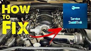 How To Fix LS3 Camaro Service Stabilitrak P0202 P0302 Fuel Injector Change [upl. by Ahsenak]