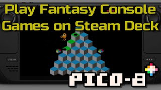 Steam Deck Pico8 Install Configure and Splore Setup Native Linux Edition  Emulation Station [upl. by Benoit]