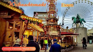 ✨Internationalem Weihnachtsmarkt Essen 2024❄️Christmas Market 2024 Essen Germany ✨🇩🇪 [upl. by Xanthe]