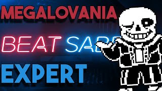 Beat Saber  Megalovania  Expert [upl. by Wills530]