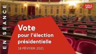 Vote par anticipation à lélection présidentielle  le débat au Sénat [upl. by Burtis853]