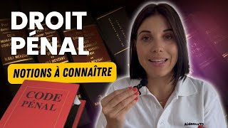 Cours de Droit pénal  Introduction et notions clés à maîtriser [upl. by Neelyt]