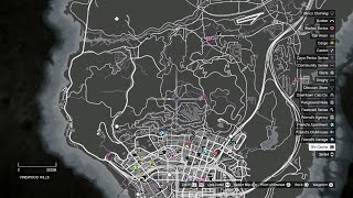 G’s Cache  Vinewood Hills  How To Find  GTA 5 Online [upl. by Solracnauj389]