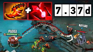 Brutal 46Kills 1000GPM Pudge Raid Boss Safelane Overwhelming Blink  Blood Stone Dota 2 [upl. by Trotta]