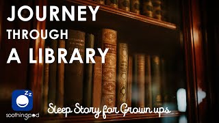 Bedtime Sleep Stories  📚 A Journey through a Magical Library ✨  Edutainment Relaxing Sleep Story [upl. by Ayahc562]