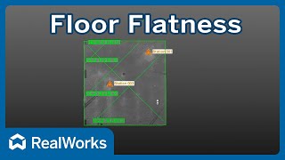 Floor Flatness and Levelness Tutorial  Trimble RealWorks [upl. by Ahsiekar]