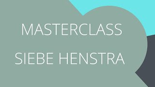 Masterclass Siebe Henstra  Bach Prelude amp Fugue E flat major BWV 852 [upl. by Daza]