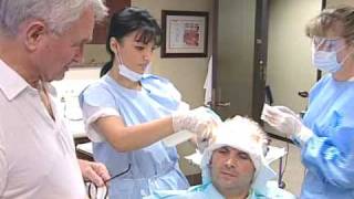 Hair Transplant Procedure by Dr Lee Bosley  Part 2  Bosley Medical [upl. by Hnim]