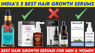 5 Best hair growth serum  Best hair serum for hair growth  Best Hair growth serum For Men amp Women [upl. by Beatrisa795]