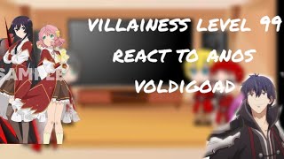 villainess level 99 react to anos voldigoad [upl. by Yzzik]