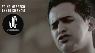 Jorge Celedón  No Merezco Tanto Silencio l Video Oficial ® [upl. by Yanetruoc]