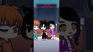 Say my name like its a bad word💜Meme music capcut aphmau [upl. by Block21]