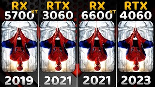 RX 5700 XT vs RTX 3060 vs RX 6600 XT vs RTX 4060  1080p1440p  14 Games  The Ultimate Comparison [upl. by Adyol967]