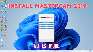 Install mastercam 2019 [upl. by Olpe421]