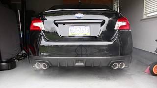 2017 WRX Straight Pipe Invidia Catless Jpipe w ETS Extreme [upl. by Libna]