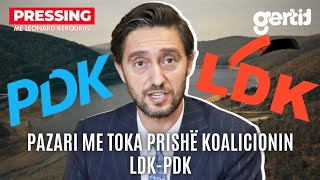 Pazari me toka prishet koalicioni LDKPDK  PRESSING  T7 [upl. by Etnoved]