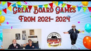 CGG Great Board Games From 2021  2024 [upl. by Dasya]