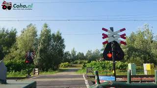 Spoorwegovergang Breda 😍4K😍  Dutch railroad crossing [upl. by Johansen]