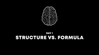 Day 1 Structure vs Formula 90Day Novel Challenge [upl. by Joly]