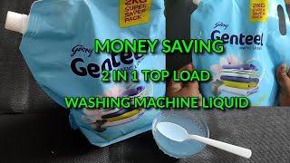 ✨️Godrej genteel  top load washing machine  Liquid detergent review [upl. by Asirralc269]