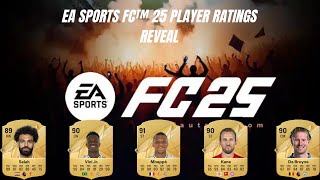 EA SPORTS FC™ 25 Player Ratings Reveal [upl. by Ellatsyrc430]