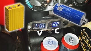 Winston 100Ah LiFePO4 vs Yinlong 40Ah LTO Lithium Car Cold Start [upl. by Hancock]