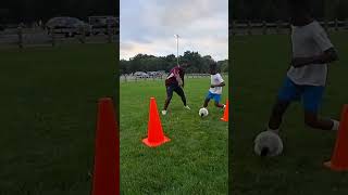 BALL CONTROLSOCCERshortvideo soccerskills soccer soccerdrills viral new [upl. by Weywadt154]