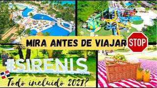 Así es Hotel grand Sirenis en Punta Cana con todo incluido amp Aquagames mira antes de viajar [upl. by Llennoc]