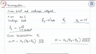 mod07lec63  Ferromagnetism [upl. by Ferrick]