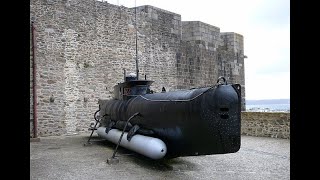 The Seehund Submarine  Another Nazi Germany Last Ditch Weapon [upl. by Lirva]