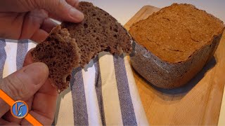 Nie mehr Brot kaufen So einfach geht ein SauerteigVollkornbrot im Backautomat  10 Minuten Brot [upl. by Ilene722]