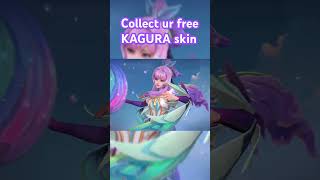 KAGURA EPIC Free Skin 🏖️ mobilelegends [upl. by Fermin]