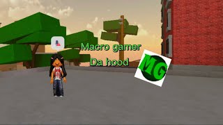 How to macro in Da hood macrogamer2023 ROBLOX [upl. by Trabue255]