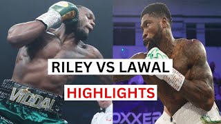 Viddal Riley vs Mikael Lawal Highlights amp Knockouts [upl. by Andros805]