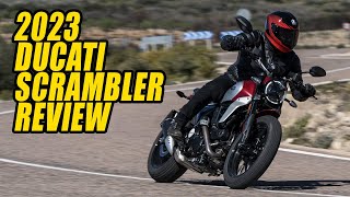 2023 Ducati Scrambler Icon Review [upl. by Alpheus]