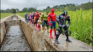 Avengers Superhero Story Marvels SpiderMan 2 Hulk Iron Man Captain America Venom [upl. by Nevin]