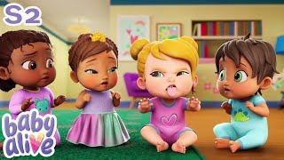 👶 Baby Alive  Three Little Piggies  COMPILATION  Season 2  Family Kids Cartoon [upl. by Aneelahs989]