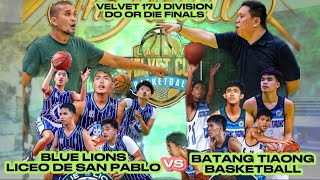 BLUE LIONS VS BATANG TIAONG FULL GAME HIGHLIGHTS [upl. by Emee]