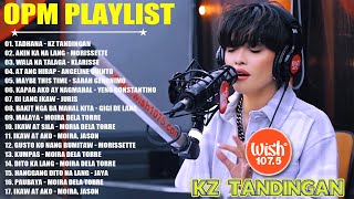 KZ TANDINGAN❤️BAGONG OPM HUGOT WISH 1075 PLAYLIST 2023💝BEAUTIFUL OPM LOVE SONGS [upl. by Bendick]