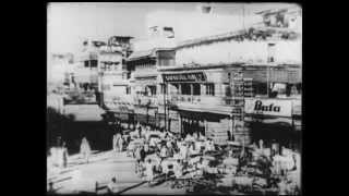 India Benares Varanasi back in 1937 Ganges bathing [upl. by Eriuqs]