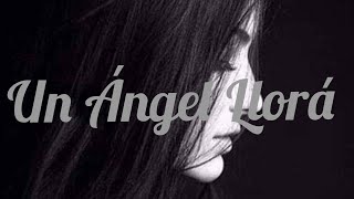 UN ÁNGEL LLORA  Annette Moreno  Letra [upl. by Aysan]