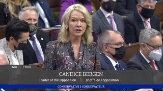 Candice Bergen calls on Trudeau to end Covid19 restrictions [upl. by Manuela798]