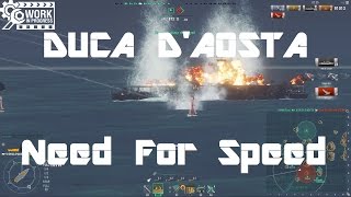 Italian T6 Premium Duca dAosta  The Ferrari Of WoWs [upl. by Elocaj]