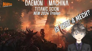 New Trailer For Daemon X Machina Titanic Scion [upl. by Suryc]